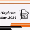 Tez Yazdırma Fiyatları 2024 [Güncellendi]