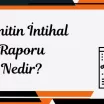 Turnitin İntihal raporu nedir? Nasıl yapılır?