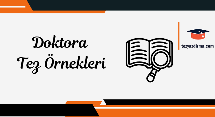 Doktora Tez Örnekleri