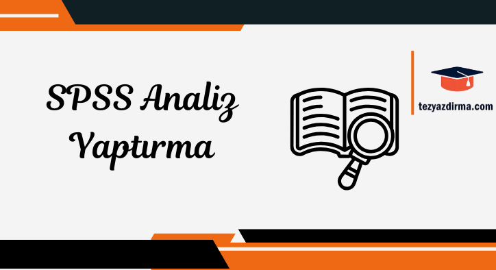 SPSS Analiz Yaptırma