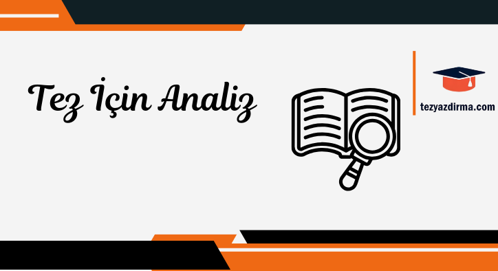 Tez İçin Analiz